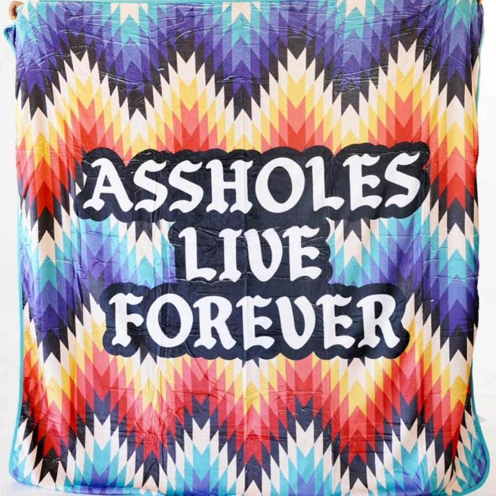 Linda Finegold ALF Tribal blanket
